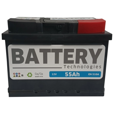 Akumulator Battery Technologies 55Ah 510A Proffesional