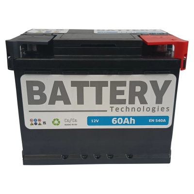 Akumulator Battery Technologies 60Ah 540A Proffesional