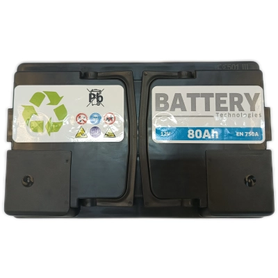 Akumulator Battery Technologies 80Ah 750A Professional