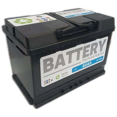 Akumulator Battery Technologies 80Ah 750A Professional