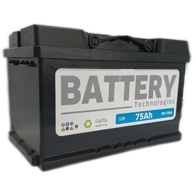 Akumulator Battery Technologies 75Ah 720A Professional