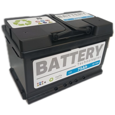 Akumulator Battery Technologies 75Ah 720A Professional