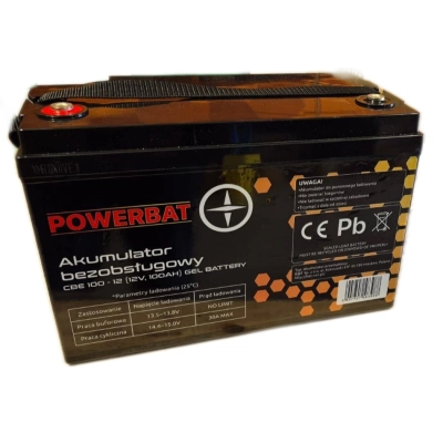 Akumulator Powerbat GEL 100Ah 12V