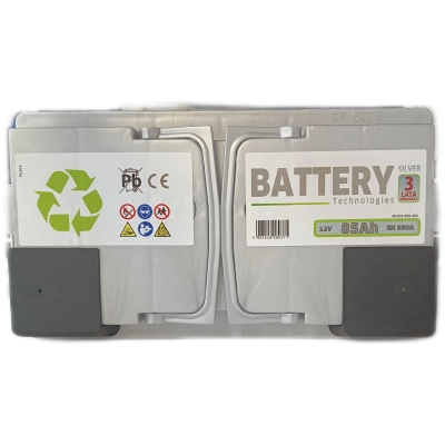 Akumulator Battery Technologies 85Ah 850A Silver