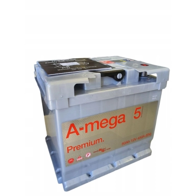Akumulator A-Mega M5 Premium 50Ah 450A P+