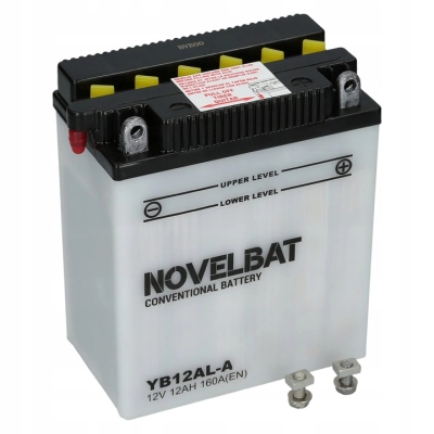 Novelbat YB12AL-A 12V 12Ah 160A (134*80*160) P+