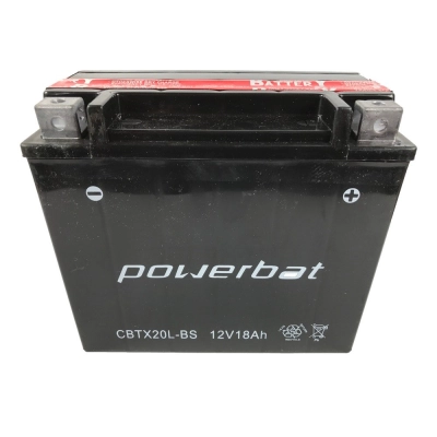 MotoPower CBTX20L-BS 18Ah 12V (205*90*162)  L+