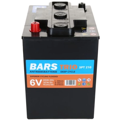Akumulator Bars TRIO Deep Cycle 6V 240Ah PT210
