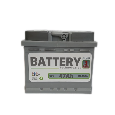 Akumulator Battery Technologies 47Ah 450A Silver