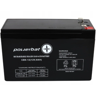 Akumulator Powerbat CB 9Ah 12V