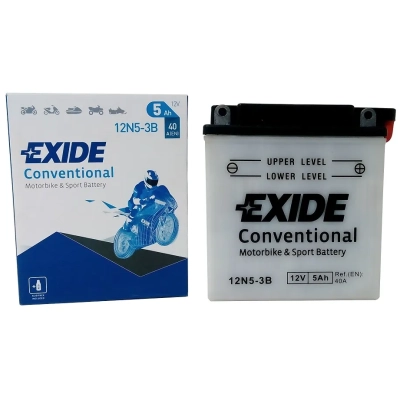 Akumulator motocyklowy EXIDE 12N5-3B 12V 5Ah 40A