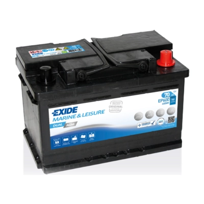 Akumulator Exide Dual AGM EP 600 70Ah  760A