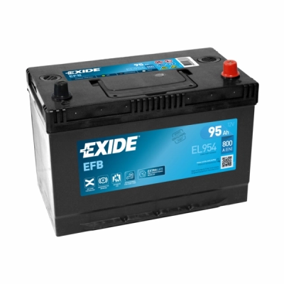 Akumulator Exide EL954 95Ah 800A EFB Japan P+