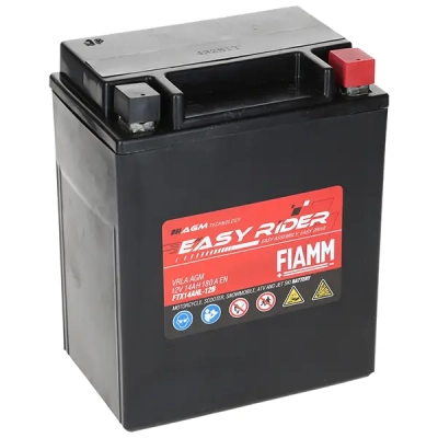 Fiamm Easy Rider FTX14AHL-12B 14Ah 150A P+ (150*87*130) P+