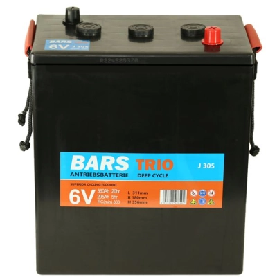 Akumulator Bars TRIO Deep Cycle 6V 360Ah J-305M (311*180*356)