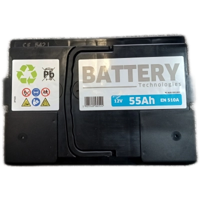 Akumulator Battery Technologies 55Ah 510A Professional