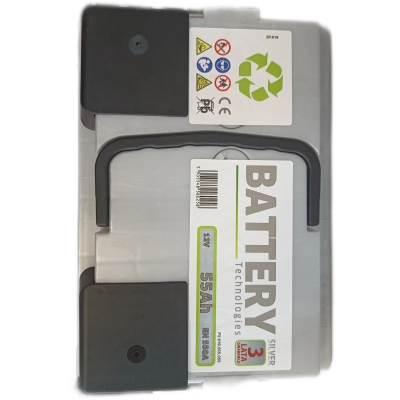 Akumulator Battery Technologies 55Ah 550A Silver