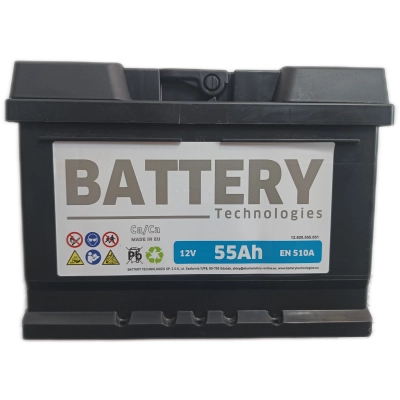 Akumulator Battery Technologies 55Ah 510A Professional