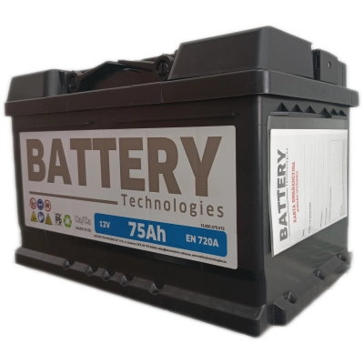 Akumulator Battery Technologies 75Ah 720A Professional