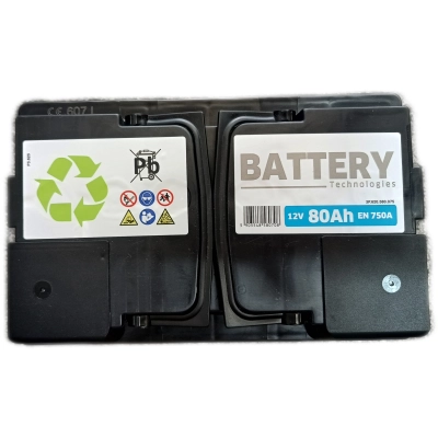 Akumulator Battery Technologies 80Ah 750A Professional