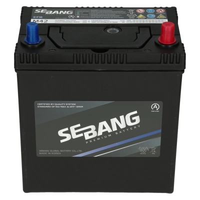 Akumulator Sebang EFB 12V 38Ah 400A Japan P+