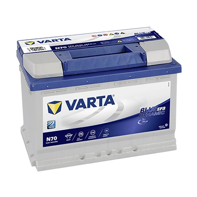 Akumulator Varta EFB 70Ah 760A N70