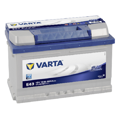 Akumulator Varta 72Ah 680A BLUE E43