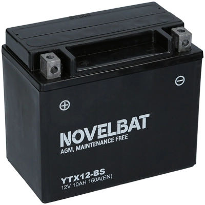 Novelbat YTX12-BS 12V 10Ah 160A (150*87*130) P+