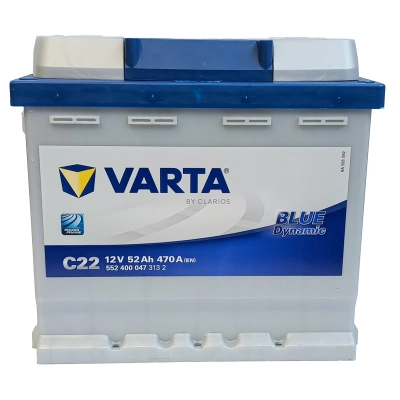 Akumulator Varta 52Ah 470A Blue C22