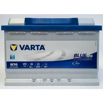 Akumulator Varta EFB 70Ah 760A N70